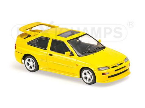 1:43 Maxichamps 1992 Ford Escort Cosworth in Yellow 940082101