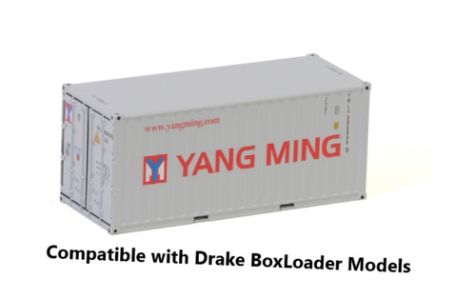 1:50 Drake Collectibles 20 ft Shipping Container "Yang Ming"