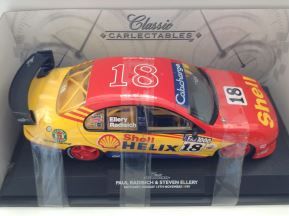 1:18 Classic Carlectables Paul Radisich & Steven Ellery's Shell Helilx Racing Falcon #18 - 18002