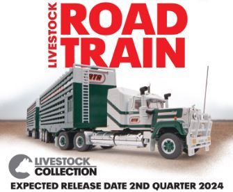 PREORDER 1:64 Highway replicas Livestock Road Train