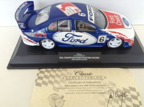 1:18 Classic Carlectables Neil Crompton's 2000 FTR Racing Ford AU Falcon 18006