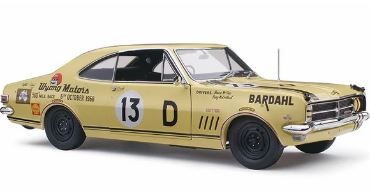 PREORDER 1:18 Classic Carlectables Holden HK Monaro GTS 327 1968 Bathurst Winner McPhee/Mulholland