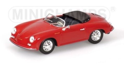 1:43 Minichamps 1956 Porsche 356 A Speedster in Dark Red 430 065540
