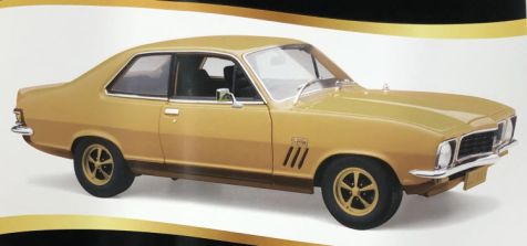 1:18 Classic Carlectables 1972 Holden LJ Torana XU-1 GTR 50th Gold Anniversary 