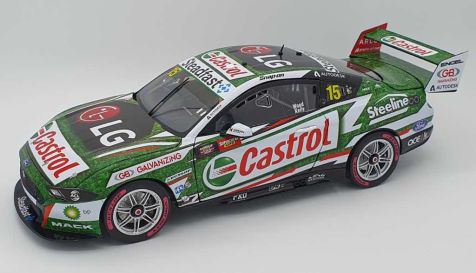 1:18 Biante 2020 Ford Mustang Castrol Racing #15 Kelly/Wood Supercheap Auto Bathurst 1000