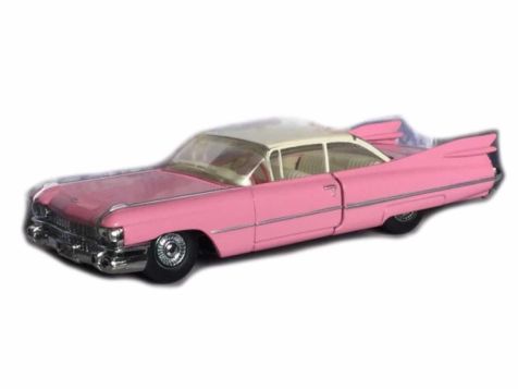 1:43 Dinky Toys 1959 Cadillac Coupe de Ville Pink (DY-7C)
