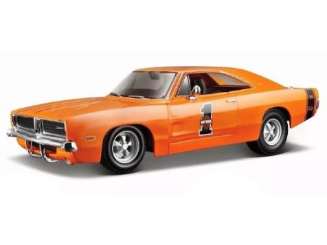 1:24 Maisto 1969 Dodge Charger R/T in Orange