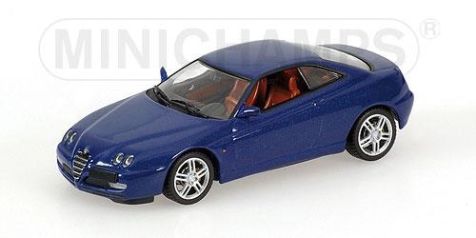 1:43 Minichamps 2003 Alfa Romeo GTV in Blu Lightning 400120302