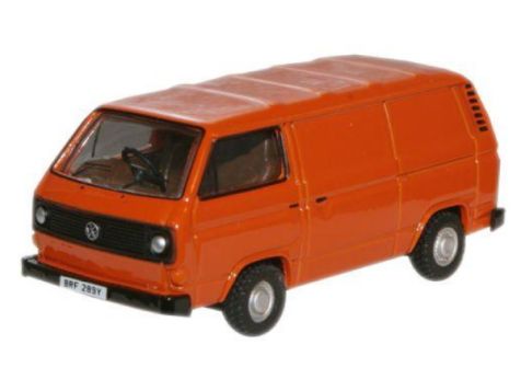 1:76 Oxford Diecast Commercials Brilliant Orange VW T25 Van
