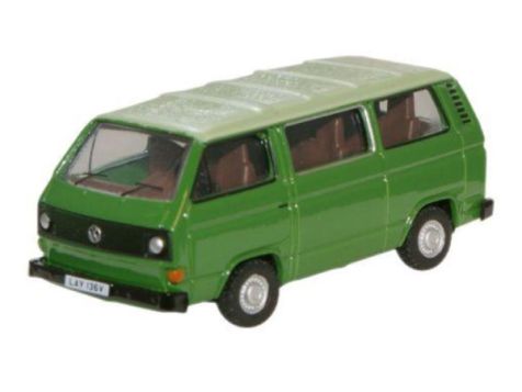 1:76 Oxford Diecast Commercials Lime Green/Saima Green VW T25 Bus