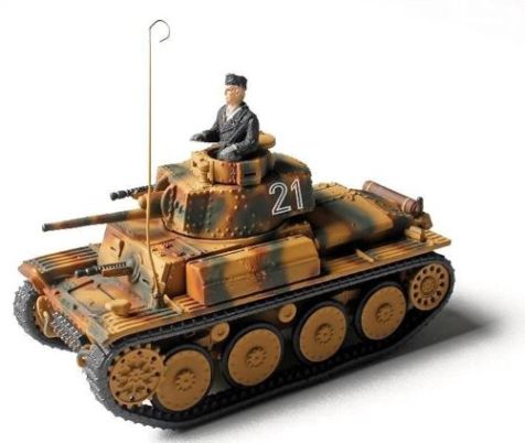1:72 Forces of Valor German Panzer 38 ( t ) - Ukraine 1944 diecast model
