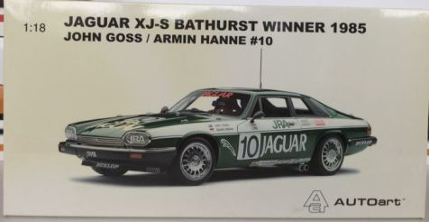 1985 Bathurst Winning Jaguar XJS #10 John Goss & Armin Hanne 1:18 AUTOart Diecast Model