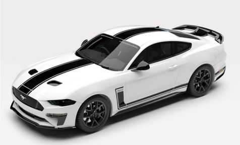 1:18 Authentic Collectables Ford Mustang R_SPEC in Oxford White