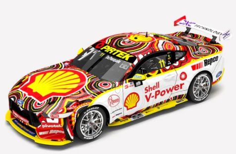 PREORDER 1:18 Authentic Collectables Shell V-Power Racing #11 Ford Mustang GT 2023 Townsville 500 race 17 winner Anton De Pasquale