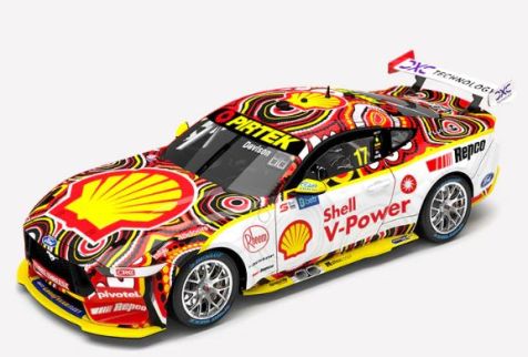 PREORDER 1:18 Authentic Collectables Shell V-Power Racing #17 Ford Mustang GT 2023 Darwin Triple Crown Indigenous Round Will Davison