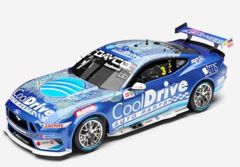 PREORDER 1:43 Authentic Collectables CoolDrive Racing #3 Ford Mustang GT 2023 Darwin Tripple Crown Indigenous Round Todd Hazelwood