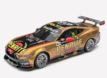 PREORDER 1:18 Authentic Collectables Ford Mustang GT Penrite Racing #19 2023 Adelaide 500 Winner Matthew Payne