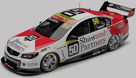 PREORDER 1:18 Holden VF Commodore Shaw and Partners Racing #50 2022 Dunlop Super2 Series Sandown - Jack Perkins