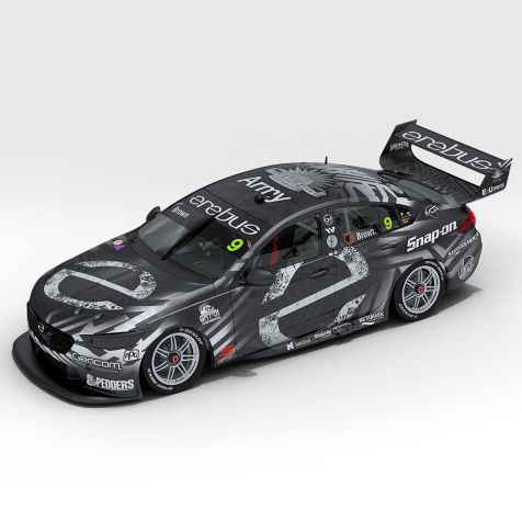 1:43 Authentic Collectables  Erebus Motorsport #9 Holden ZB Commodore - 2021 Repco Supercars Championship Season Test Livery