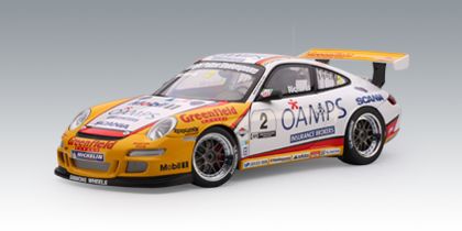 1:18 Autoart  PORSCHE 911 (997) GT3 AUSTRALIAN CARRERA CUP 2006  - JIM RICHARDS - #2  diecast model
