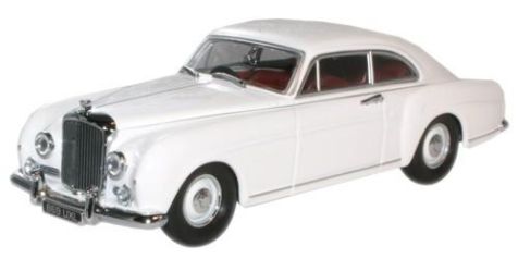 1:43 Oxford Diecast Bentley Continental Olympic White BCF003