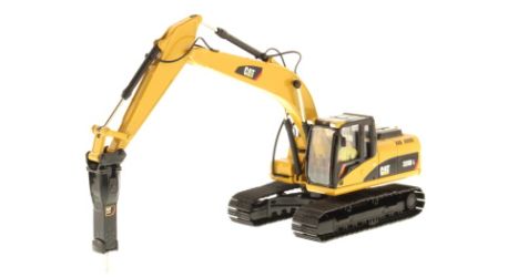 1:50 Cat Diecast 320D L Hydraulic Excavator with Cat H120E s Hydraulic Hammer 85280