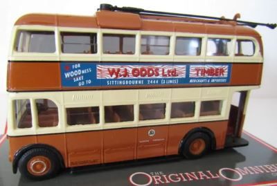 1:76Corgi Weyman Trolleybus - Maidstone Corperation Transport Department
