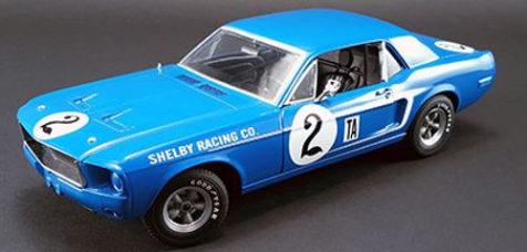 1:18 ACME 1968 Shelby Mustang -  #2 Dan Gurney - Acme Exclusive