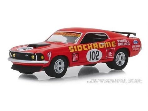 1:64 DDA 1969 Ford Mustang Boss 302 #102 Jim Richards Sidchrome Racing 51236