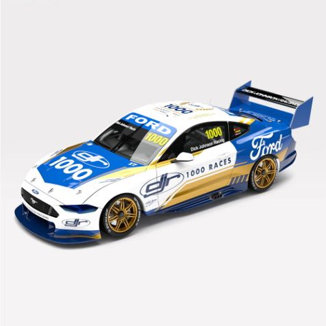 1:43 Authentic Collectables Dick Johnson Racing Ford Mustang GT - 1000 Races Celebration Livery (Signature Edition)