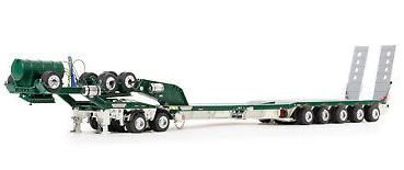 1:50 Drake Collectables 5x8 Swinging Drop Deck Trailer + 2x8 Dolly Hi-Quality Group