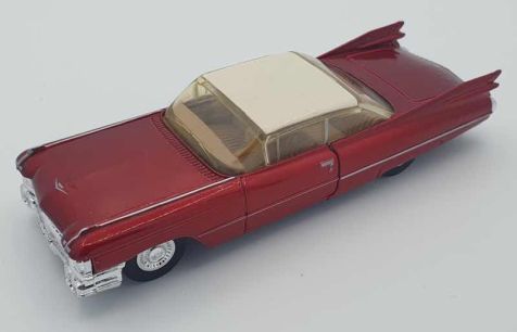 1:43 Dinky Toys 1959 Cadillac Coupe De Ville in Red