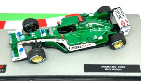 1:43 F1 Jaguar R4 2003 Mark Webber