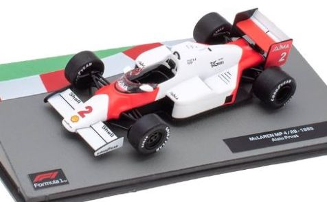 1:43 F1 McLaren MP 4/2B 1985 Alain Prost