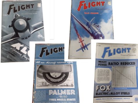 Flight: The Aircraft Engineer Set 11 No. 1635, 1636, 1637 & 1638