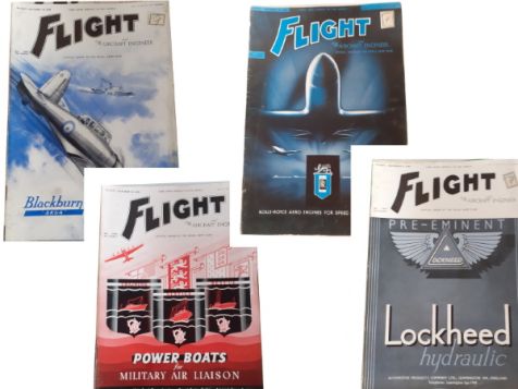 Flight: The Aircraft Engineer & Airships Set 5 No. 1607, 1608, 1609 & 1610