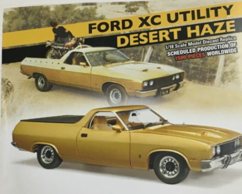 1:18 Classic Carlectables Ford XC Utility in Desert Haze