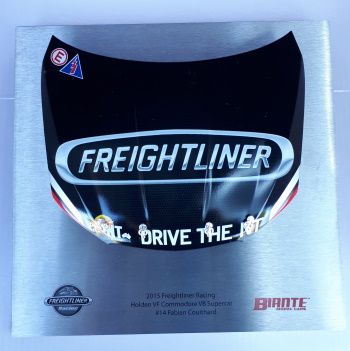 Signature Bonnet by Biante Model Cars.  1:10 scale model of the 2015 Freightliner Racing Holden Bonnet