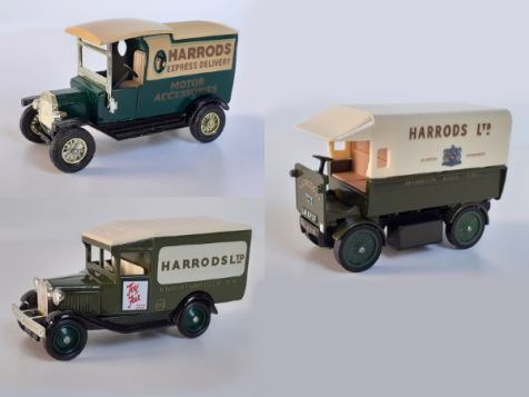 Harrods 3 Model Set