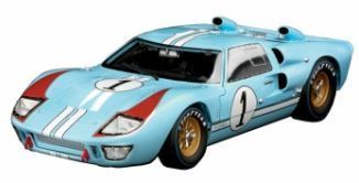 1:18 Shelby Collectables 1966 Ford GT-40 MKII #1 Gulf Blue