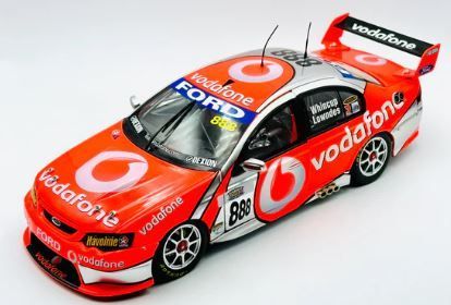 2007 1:18 Classic Carlectables Team Vodafone BF Falcon Lowndes/Whincup Bathurst Winner 2007