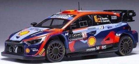 PREORDER 1:43 IXO Hyundai i20 N #6 WRC1 Rally Monte Carlo 2023 D.Sordo/C.Carrera