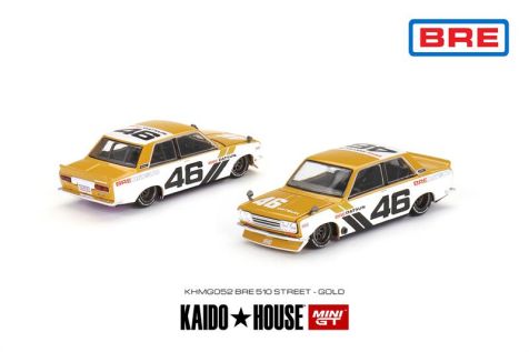 1:64 KAIDO HOUSE Mini GT Datsun 510 Pro Street BRE 510 V3