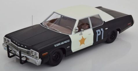 1:18 KK Scale Dodge Monaco 1974 Police Car Blues Brothers KKDC18127