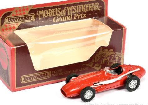 1:43 Matchbox Models of Yesteryear Gran Prix 1957 Maserati 250F Lighweight