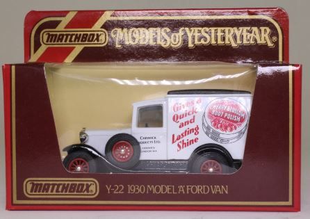 1:40 Matchbox Models of Yesteryear 1930 Model 'A' Ford Van Cherry Blossom
