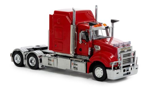 1:50 Drake Collectibles Mack Super-liner Red with Black Chassis