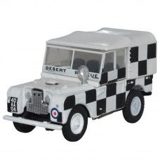 1:76 Oxford Military Diecast model.  Land Rover RAF , Tripoli, Desert Rescue Team 