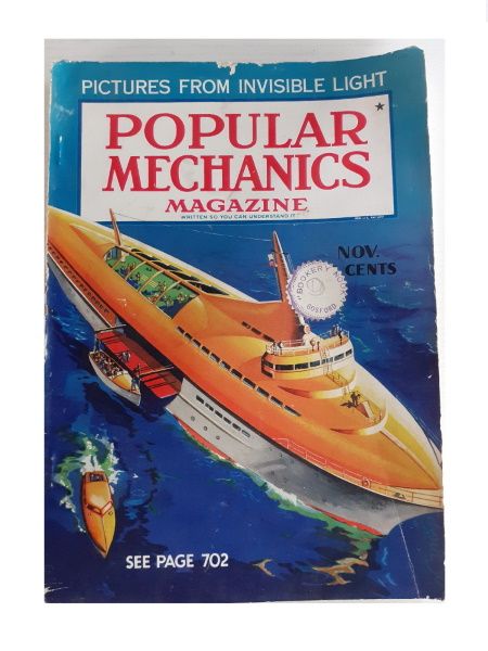 Popular Mechanics Magazine November 1935 Vol. 64, No. 5 Vintage Publication