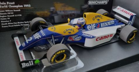 1993 F1 World Champion Williams-Renault F1 FW15C #2 Alain Prost